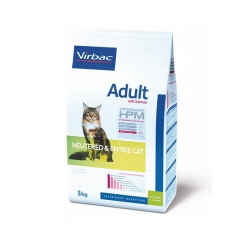 virbac-HPM Feline Adult Saumon pour stérilisé et non stérilisé (1)